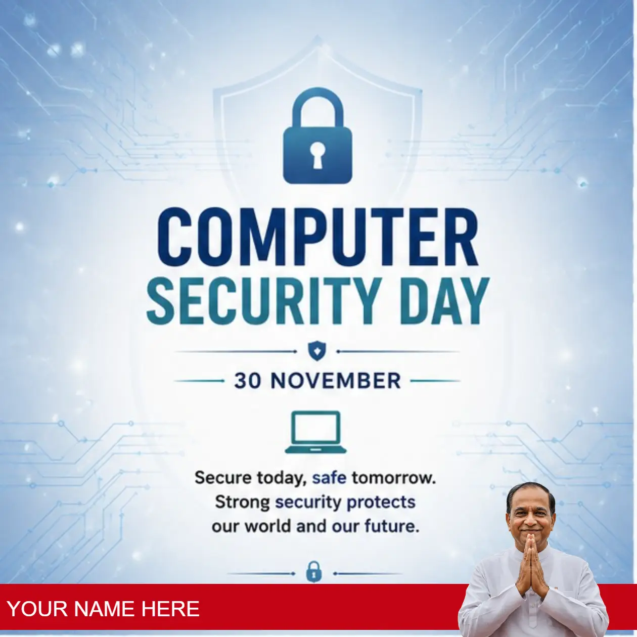 Celebrate Computer Security Day 1 in English